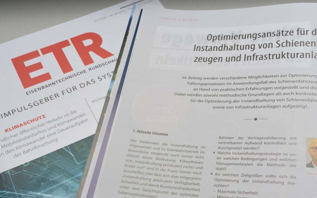 Neuer Fachartikel in der Juni Ausgabe der ETR
